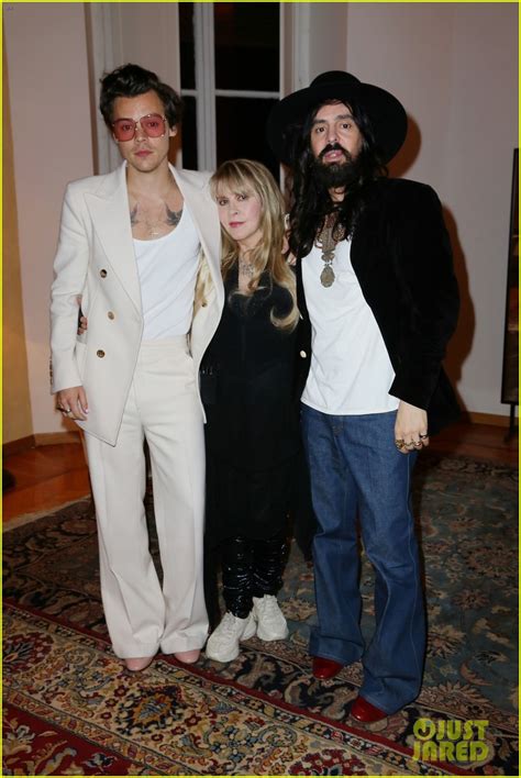 stevie nicks and harry styles gucci|Harry Styles and Stevie Nicks Singing at Gucci Party .